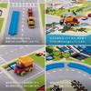 Kids Rug 190 X 190 Cm Town Washable Play Mat Road Mini Car Train Toy Room Boys Approx. "New 2" Children's
