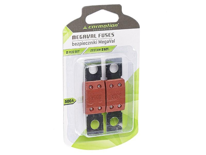 MEGAVAL Fuses, 500A, 2 Pcs.