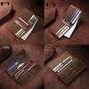 Men's Genuine Leather Trifold Wallet - Large Capacity Retro Crazy Horse Leather Clutch