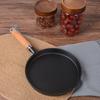 Wood Handle Cast Iron Frying Pan 20/26cm Crepe Maker Saucepan Pancake Pan  Restaurant