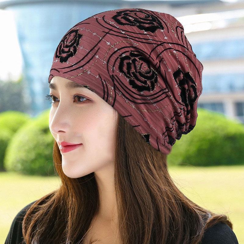 Breathable Cotton Postpartum Cap - Lightweight Headscarf for Summer and Spring