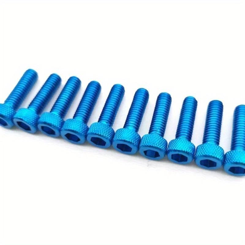 4 Pairs Colorful Universal 6MM Racing Motocross Part Kit Fairing Dirt Pit Bike Moto Fixing Nuts Bolts Accessories Motorcycle Screw