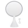 Lighted Makeup Mirror 3 Color Temperatures Dimmable LED Cosmetic Vanity Mirror for Dorm Bedroom Bath