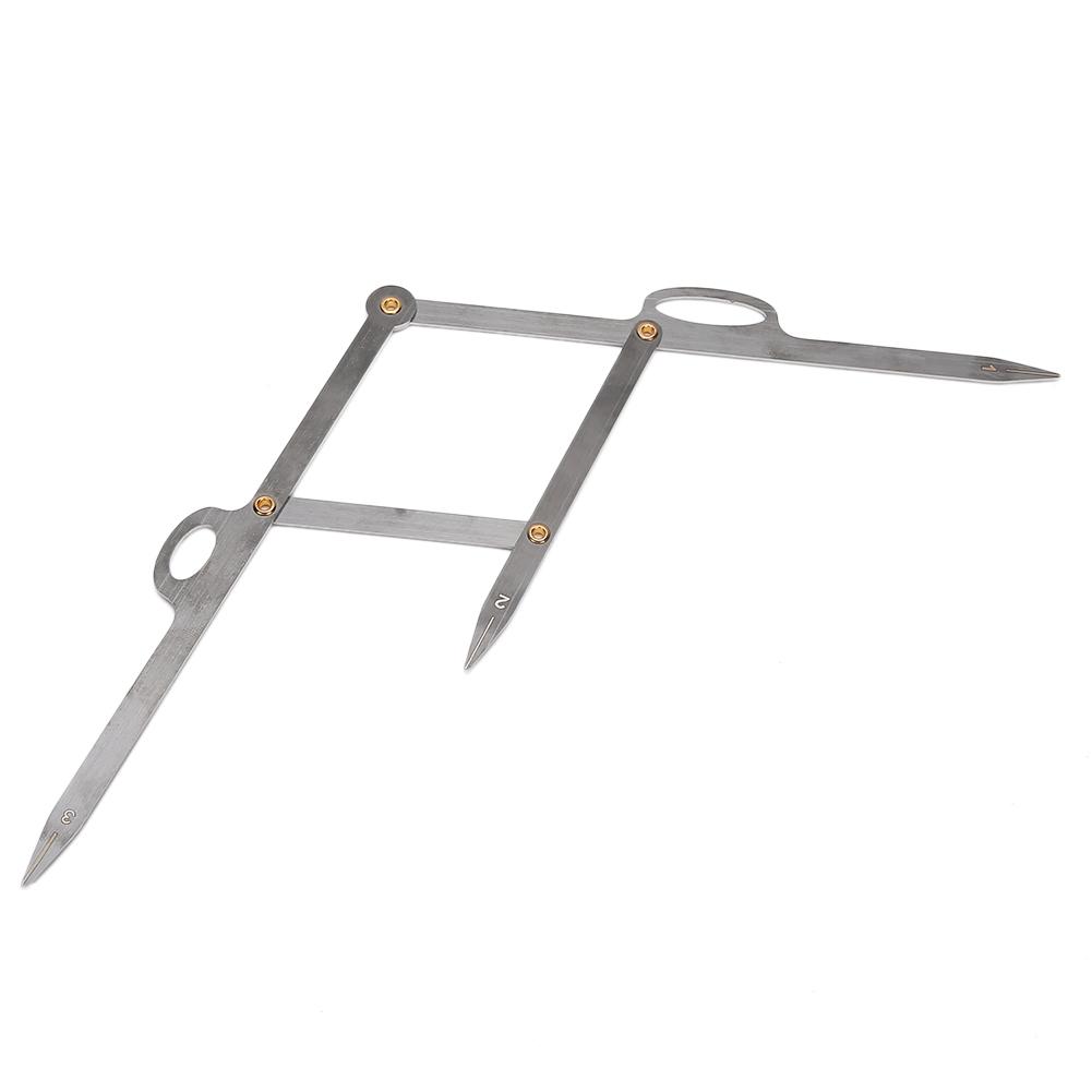 Eyebrow Stencil Template Eyebrow Guide Ruler Positioning Measure Tool Microblading RulerBlack