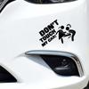 Girl Power Car Sticker - "Don't Touch My Car!" - 3 Pack (White, Black, Laser)