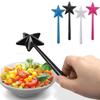 Portable Salt Pepper Shakers Refillable Magical Star Wand Spice Dispenser Seasoning Set Dining BBQ Supplies Kitchen Accessories