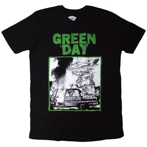 Green Day Unisex Adult Riot Trio T-Shirt