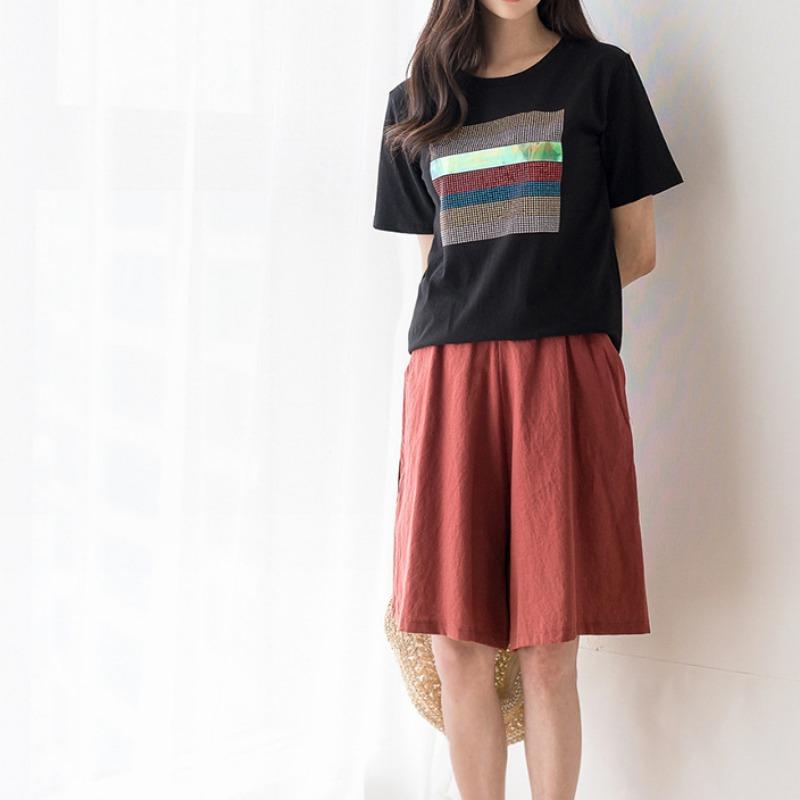 Women's Elastic Waist Shorts Solid Color Shorts With Pockets Loose Shorts Sweat Shorts Casual Summer Athletic Shorts Comfy Shorts