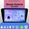 Android Carplay Car Radio For Skoda Octavia 2014-2020 Multimedia Player Head Unit Stereo GPS Navigation BT WIFI 2+32GB