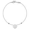 [R1351] - Silver Bracelet 'Meghan' Silver Moonstone (rhodium Plated) - 8 Mm