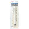 Tombo W Pencil Mechanical Pencil MONO Mono Graph Grip Fit Grip for Less Ivory 0.5mm (Soft Fatigue) DPA-151A