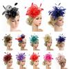 Ascot Race Fascinators Top Hat Cocktail Tea Party Headwear Fascinator Hats Feather Flower Headband