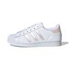 Adidas Originals Superstar C Comfortable Durable Low-Top Sneakers Kids Sneakers White Pink FW8282