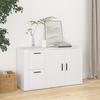 820996 vidaXL Buffet White 100x33x59.5 Cm Engineered Wood
