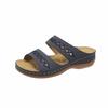 Large Size Wedge Slippers Women's Summer Light Outer Sandals TEUM Explosion