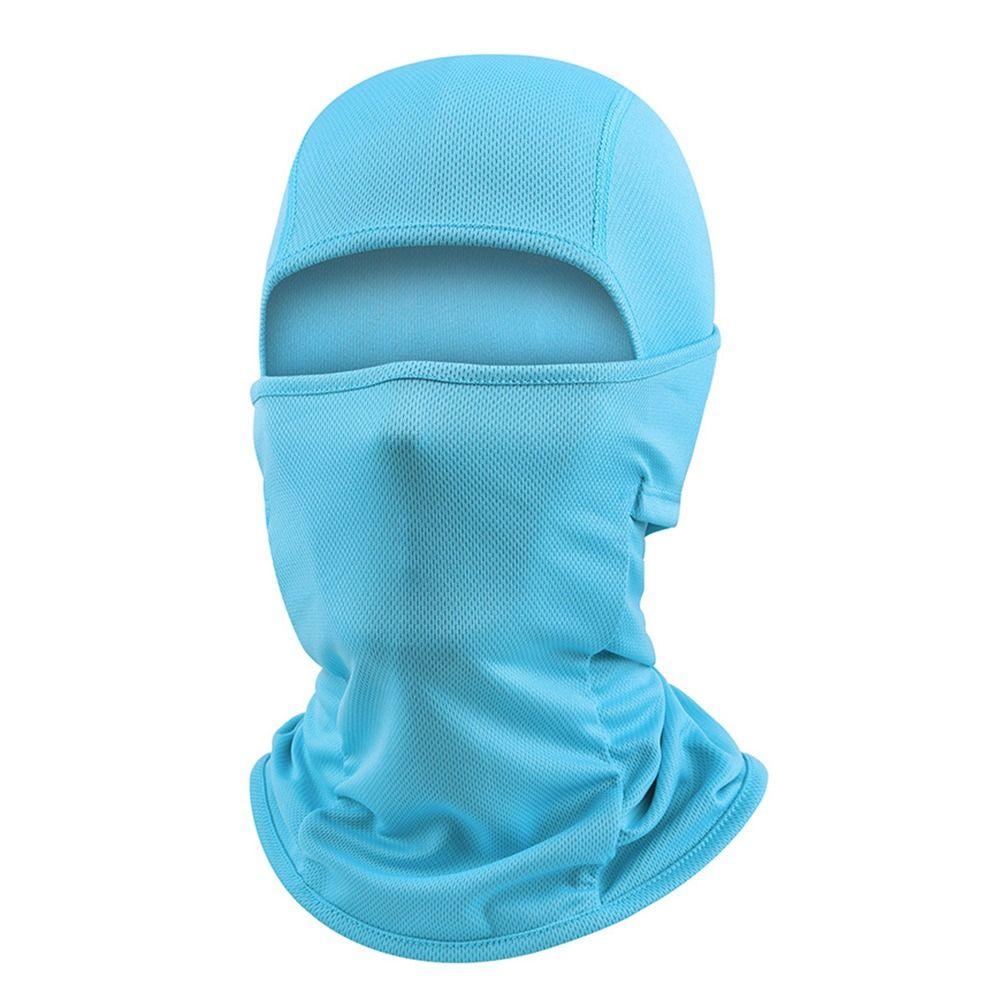 Cycling Helmet Sun Protection Face Hood Face Cover Cooling Neck Cycling Balaclava Full Face Cap
