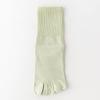 3Pairs/Lot Five Finger Socks Women Cotton Toe Socks Autumn Spring Middle Tube Sports Socks With Separate Fingers