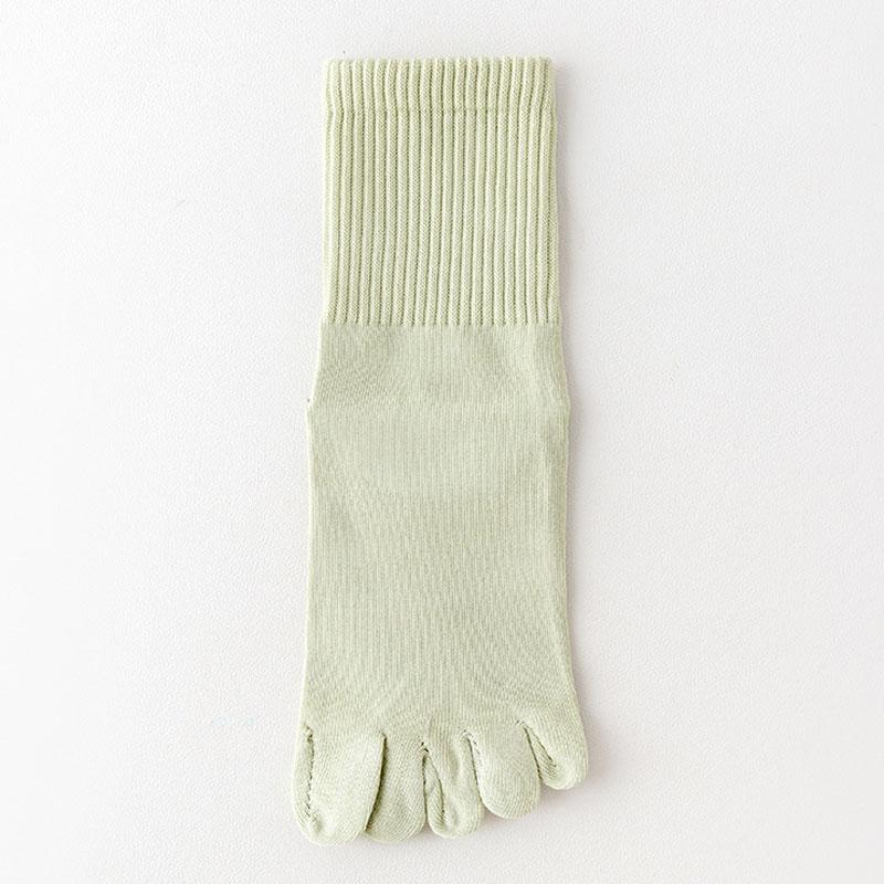 3Pairs/Lot Five Finger Socks Women Cotton Toe Socks Autumn Spring Middle Tube Sports Socks With Separate Fingers