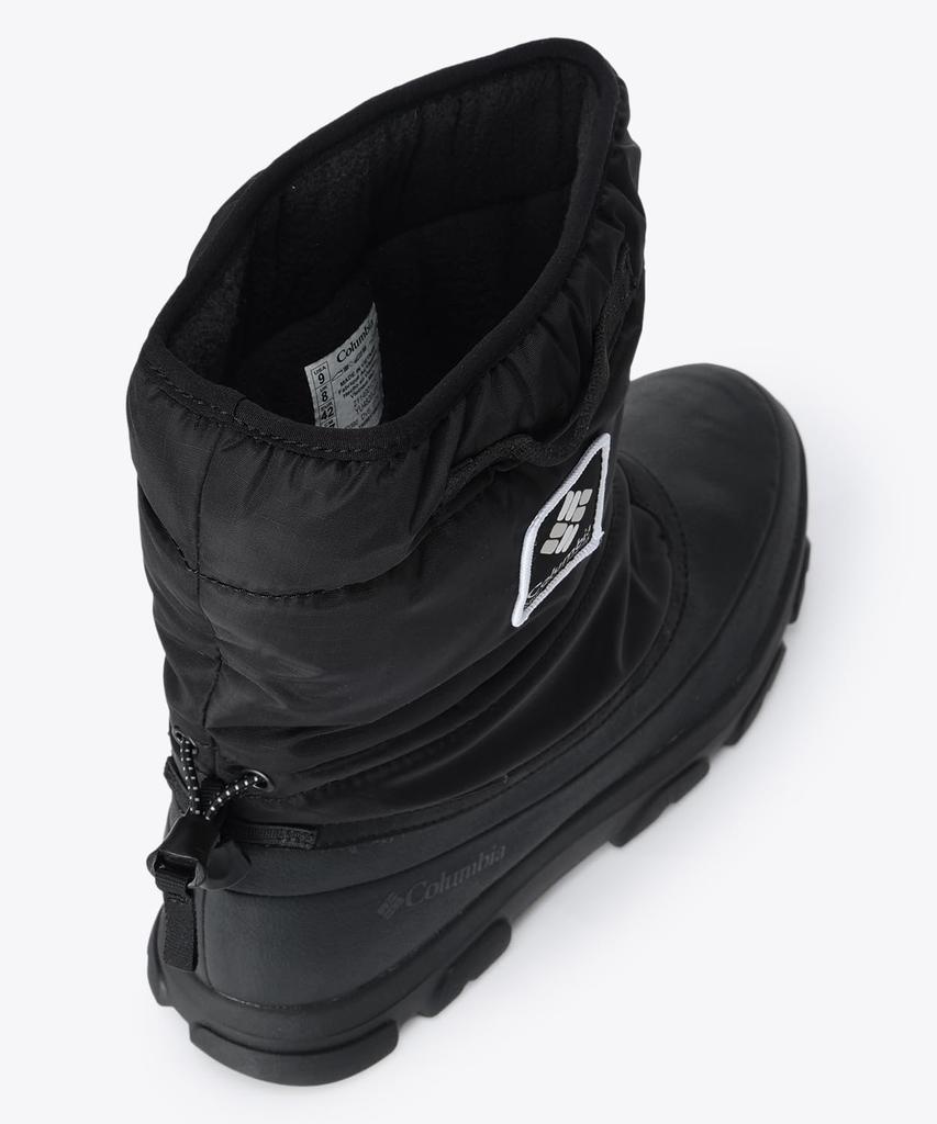 Columbia Snowpia Boots Size Black Omni-Tech YU4820, 23.0cm,