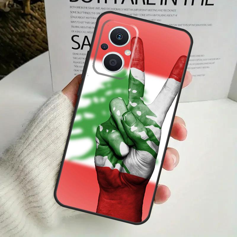 Чехол с изображением флага Ливана для OPPO Reno 10 Pro 11F 4 5 6 7 8 Lite 4Z 5Z 8T OPPO Find X2 X3 X5 Lite X6 Pro Cover