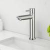 Stainless Steel Bathroom Counter Basin Faucet Single Handle Washbasin Tap Sink Water Tap Kitchen Bathroom Accessories