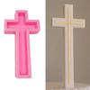 Cross Shaped Candle Molds for Candle Soap Halloween Decorations Christmas Gift Cross Shaped Resins Molds for Art Craft