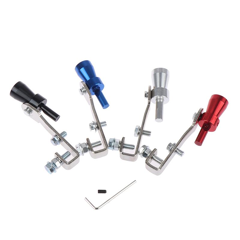 Car Size S 18Mm Turbo Sound Whistle Muffler Exhaust Pipe Auto Blow-Off Valve