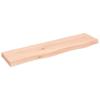 VidaXL Wall Shelf 80x20x4 Cm Solid Untreated Oak Wood 363540