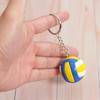 Sports Keychain Set: Basketball, Football, Volleyball - Unique Chain Rings & Personalized Luggage Accessories for Fans