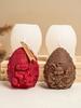 DIY Easter Bunny Egg Silicone Candle Mold 3D Embossed Rabbit Handmade Soap Plaster Resin Ornaments Crafts Molds Home Decor Gifts