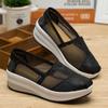 2024 Sneakers Women Platform Wedge Casual Shoes Fashion Mesh Openwork Slip-on Women's Shoes  Zapatos De Mujer Daily Single Shoes
