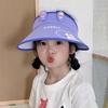 Children's Sun Protection Hat Summer Girl UV Anti Air Top Hat Cartoon Baby Boy Big Brim Outdoor Sun Hat