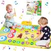 Kabeila Piano Mat Toy Drum Dance Mat Children's Educational Toy Boys Girls Birthday Gift Popular Toy Piano Musical Instrument Toy Music Mat Music Mat