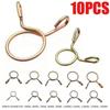 10Pcs Air Tubing Hose Clamp Assortment Kit Spring Hoop  Fuel Tube Water Pipe Motorcycle Scooter