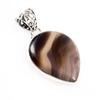 Natural Montana Agate Gemstone 925 Solid Sterling Silver Gift Pendant 1.8" R7h94