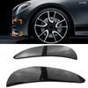 Front Bumper Trim Lip Side Fender Canards Fin Splitter For Benz W213 C238 E180 E200 E220 E250 E300 E43 E53 AMG Line 2016-