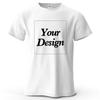 DIY01 Custom T Shirt Customized Tshirt Personalized Shirt Print Photo Brand Logo Men Women Cotton Tee Team Famliy Gift