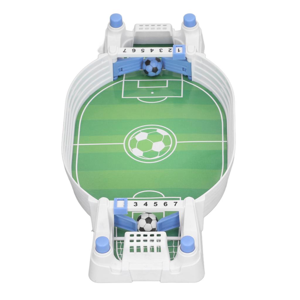 Tabletop Soccer Game Multiplayer Desktop Mini Football Gaming Set Pinball Game Kit for Kids