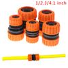Быстрый соединитель садового шланга для полива, 1/2 дюйма, 3/4 дюйма, 1 соединительный адаптер для шланга