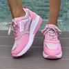 Summer Spring Women Casual Sneakers 2025 New Walking Shoes Women Outdoor Comfortable Lace Up Platform Sneakers
