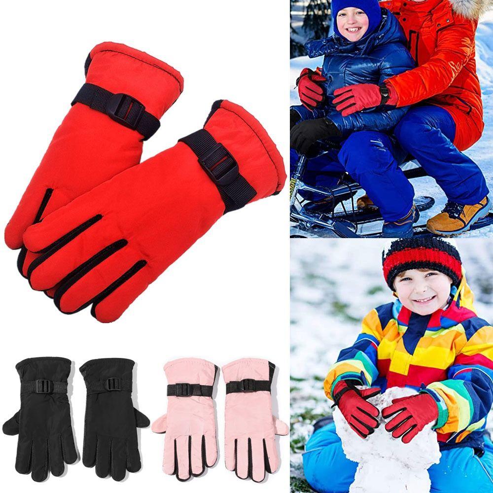 Windproof Kid Gloves Non-slip Adult Mitten Winter Must Mitten Children Kids