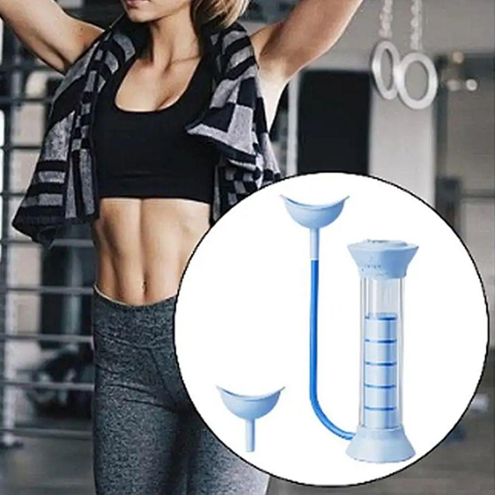 Adjustable Resistance Breathing Dumbbell Trainer Breathing Training Device  Men/ Women
