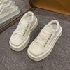 Fashion High Sole Platform White Sneakers Women's Casual Sepatu Basket Women's Breathable Shoes Sport To Play Hit Trending Racing