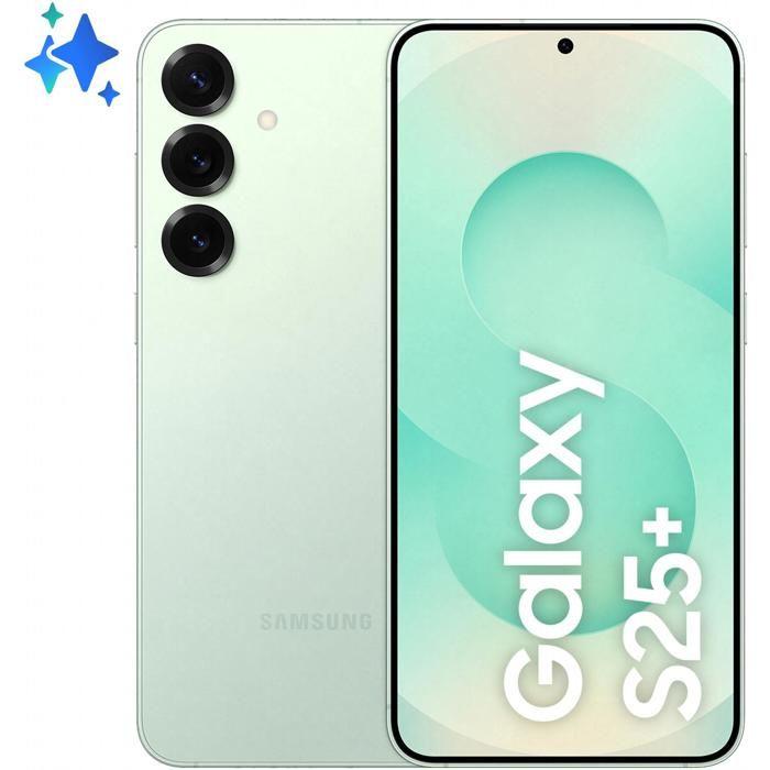 Samsung Galaxy S25+ 5G 12 Go/256 Go Vert (Mint) Double SIM SM-S936B