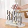 Baby Bottle Drying Rack Stand for Baby Bottles Drying Dispenser Bottle Dryer Drainer Nipple Pacifier Holder for Newborn Children