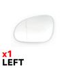 For VW Golf GTI 6 MK6 2009-2012 Car Left Right Rearview Side Wing Mirror Glass Heated Durable Exterior Part Wide Angle Rear View