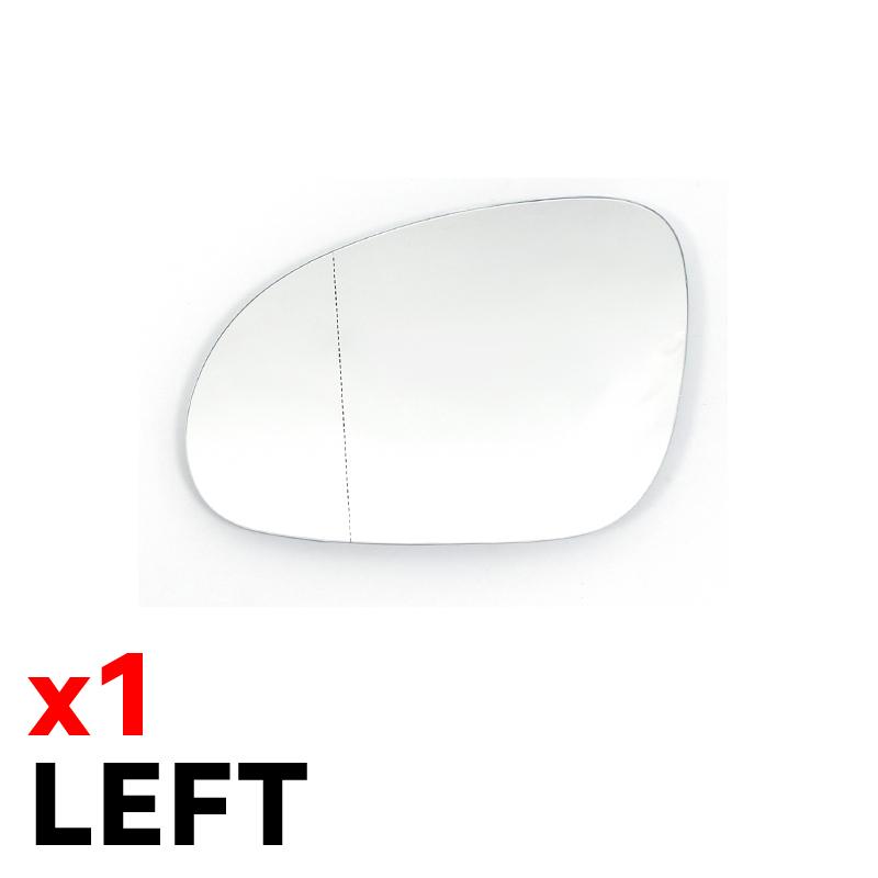 For VW Golf GTI 6 MK6 2009-2012 Car Left Right Rearview Side Wing Mirror Glass Heated Durable Exterior Part Wide Angle Rear View