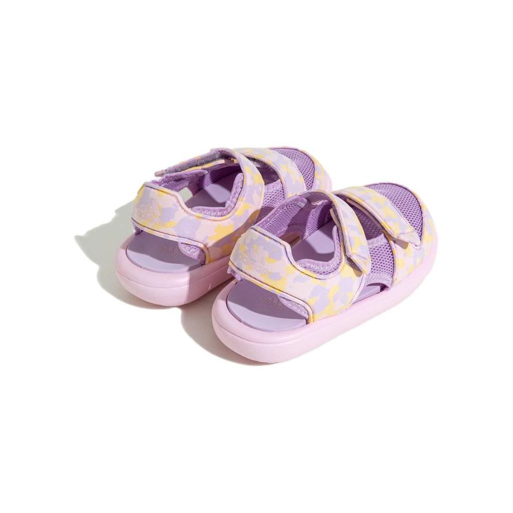 Adidas Captain Toey Comfortable Minimalist Low-Top Walking Shoes Baby Shoes Purple Pink IE0176