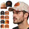 Halloween Pumpkin Face Baseball Hat for Men Women Pumpkin Embroidery Baseball Cap for Outdoor Activities Beach Camping Picnic