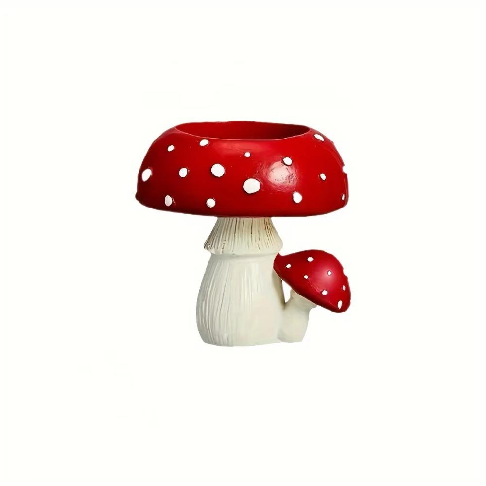 Craft Ornament Mushroom Candle Holder Home Decoration Mushroom Candlestick